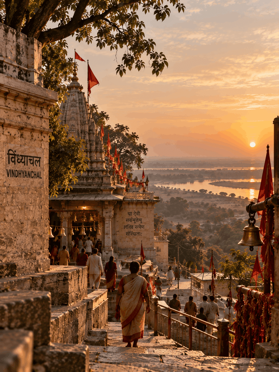 Vindhyachal, a revered Shakti pilgrimage destination on the Ganga